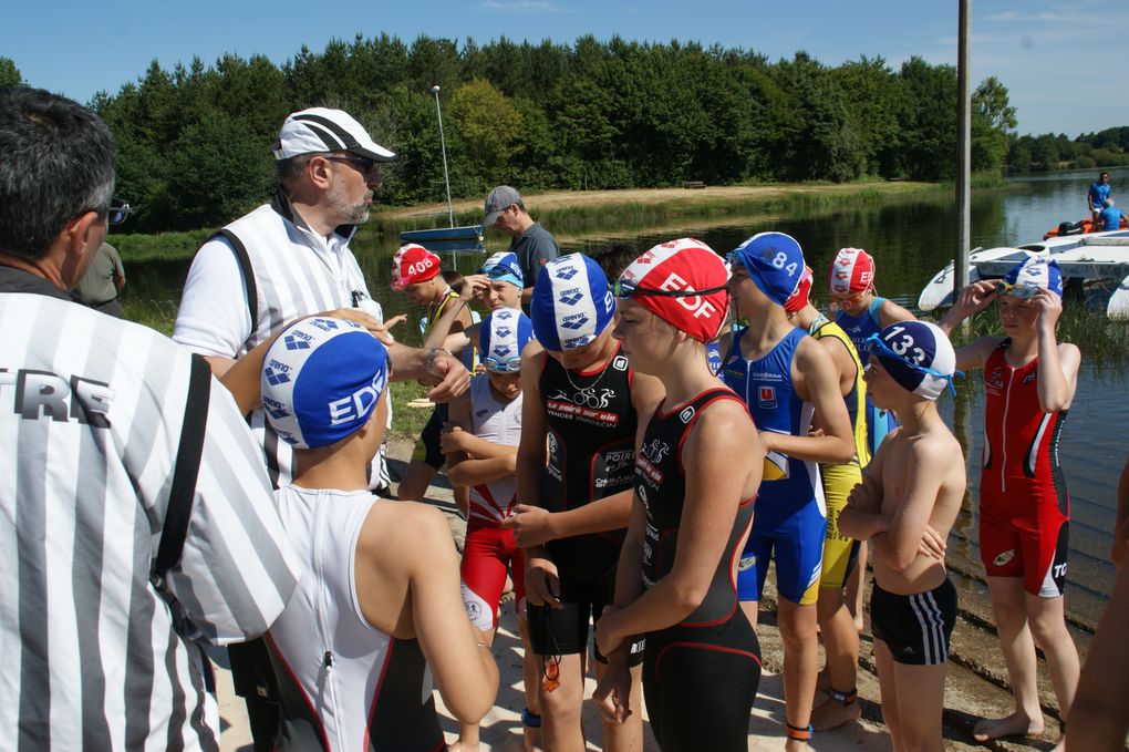 pour le retour du triathlon à La Roche, les jeunes ont répondu "présents"