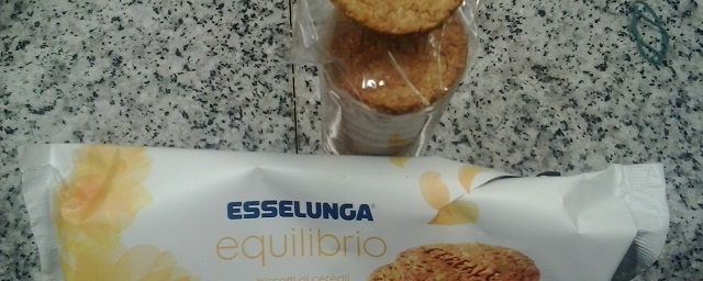 Biscotti ai cereali "Equilibrio" di Esselunga