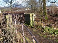 Une centenaire à Champagney - la passerelle, histoire