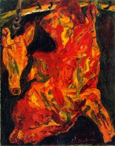 Ch.Soutine,"Bœuf et tête de veau" - source:Wikimedia Commons