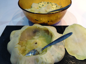 Quelle courge ce pâtisson ! il s'est farci le fromage...