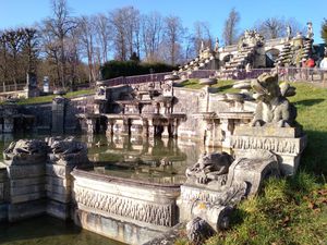 La grande cascade du parc de Saint-Cloud