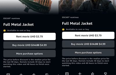 Amazon Prime Video censure l’affiche de Full Metal Jacket