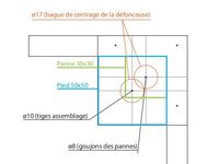 Il vous faudra évidemment les adapter à vos mesures...