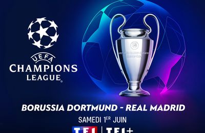 Football, Ligue des champions, finale, Dortmund / Real Madrid, ce soir à 20h45 sur TF1