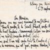 Mot de M. du Plessis Grénédan à François Desgrées du Loû - 29/09/1937