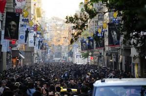 La rue de l'Istiklal à Istanbul (25)