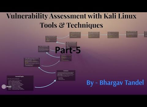 Ethical Hacking Course Part-5 Vulnerability Assessment with Kali Linux Tools &