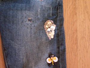 SKUTARI Damen - Skinny Jeanshose Pailletten Strass im Test...