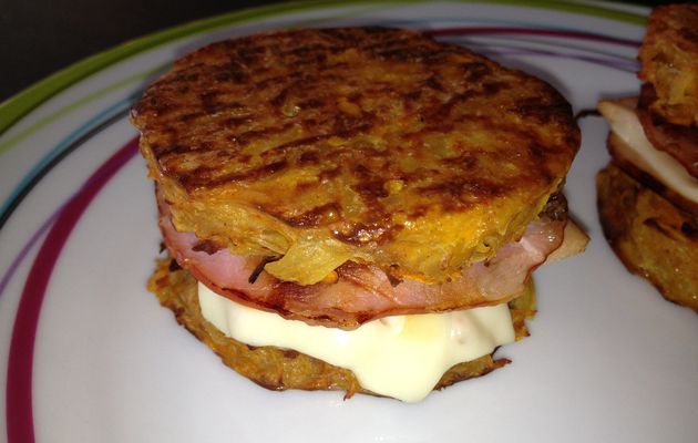 Hamburger façon rostis aux légumes 