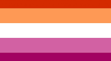 La signification du drapeau lesbienne