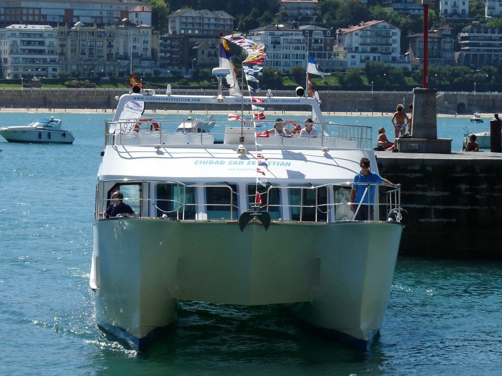 AQUARIUM , visite de la rade de San Sébastien , Espane