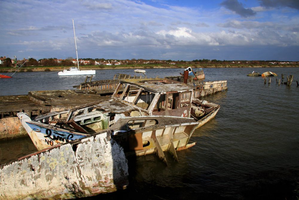 Album - Cimetière de bateaux à Noirmoutier