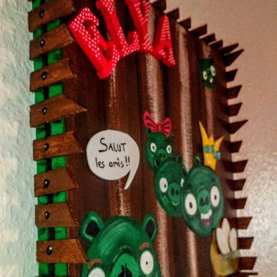 Toile acrylique pour une petite Elya 