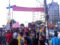 La gauche brésilienne répond en nombre aux anti-Dilma