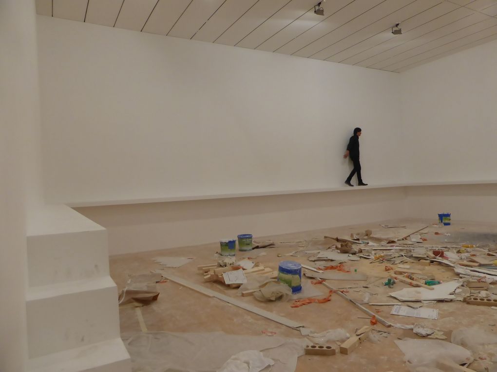 Vues de l'exposition La vie moderne. Biennale de Lyon, musée d'Art contemporain © Le Curieux des arts Gilles Kraemer, présentation presse, septembre 2015