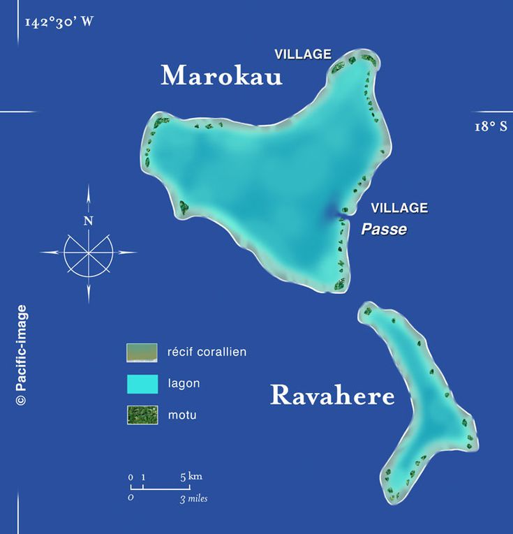 Cartes des différents archipels de la Polynésie.