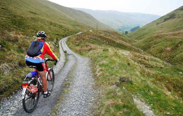 24 Mai 2018 – Irlande à vélo – Paysages superbes sur les « routes à moutons » du Pays de Galles.
