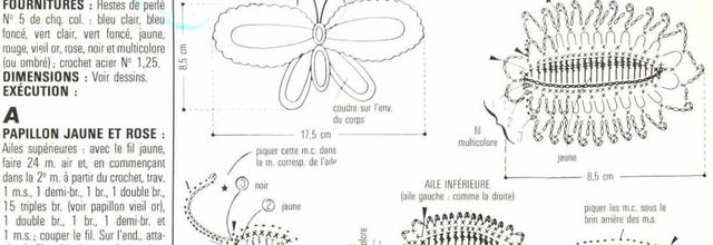 Un papillon à appliquer......