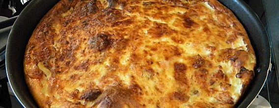 Quiche sans pâte au saumon fumé et chèvre