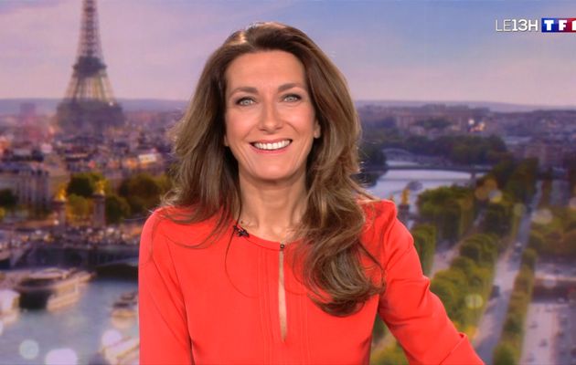 Anne-Claire Coudray Le 13H TF1 le 19.02.2022