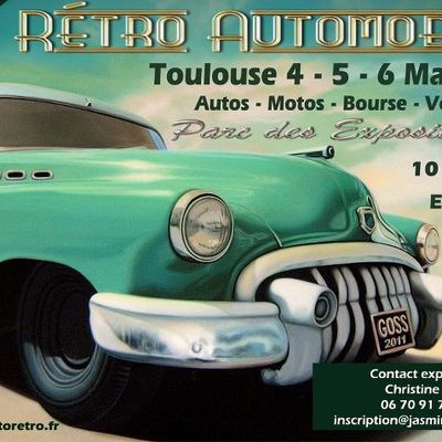 SALON RÉTRO AUTOMOBILE DE TOULOUSE 4 - 5 - 6 MAI 2012