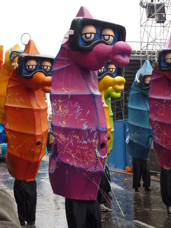 Carnaval de Nice 2011, le Roi de la Méditerranée. Corso du 20 février 2011.