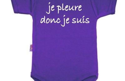 Bébés avec des devises de la vie