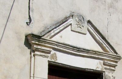 Porte de la chapelle d'Argentens 47 templiers de Nérac 