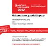 18 avril - réunion publique à Lisieux : votez François HOLLANDE dès le premier tour