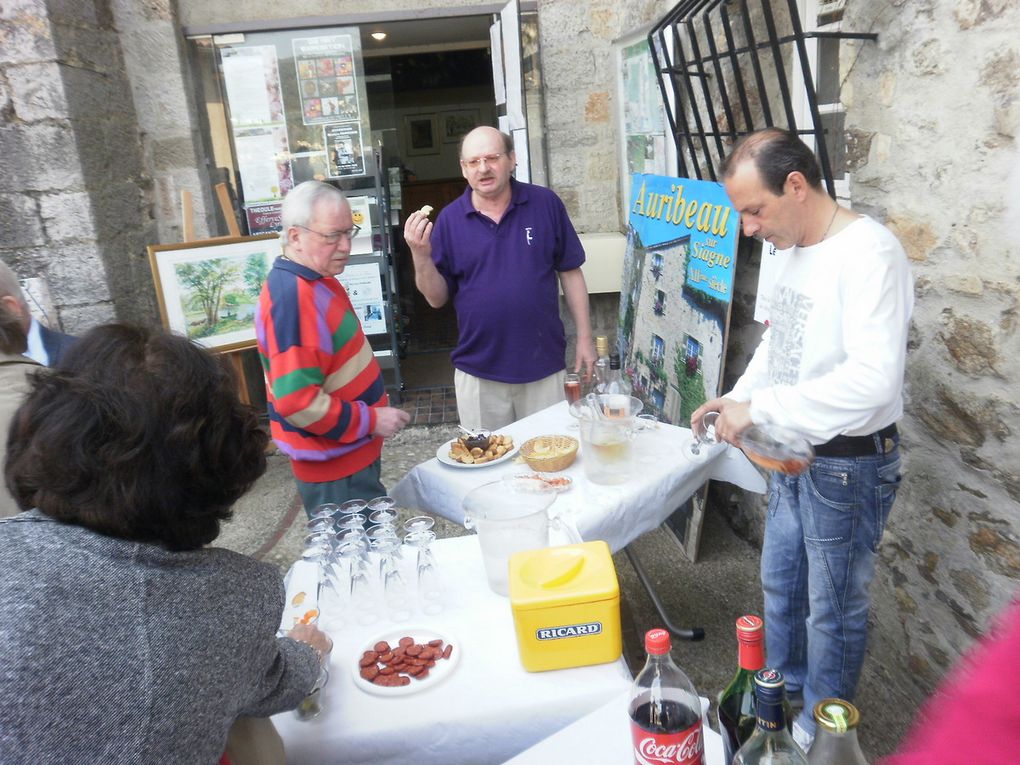 Vernissage expo de C. Fabre et J. poinlane le 25 mars 2012