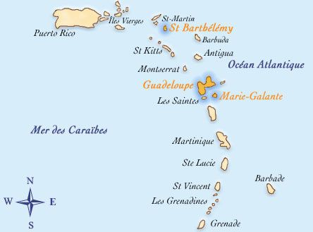 De la distance territoriale au eaux territoriales dans les Petites Antilles.