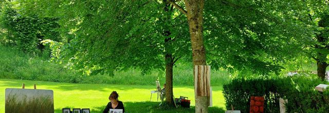 Renc'Art à l'abbaye de Belval, à Troisvaux, juin 2022