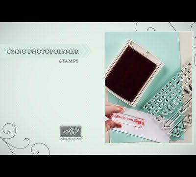 les tampons en résine sont arrivés