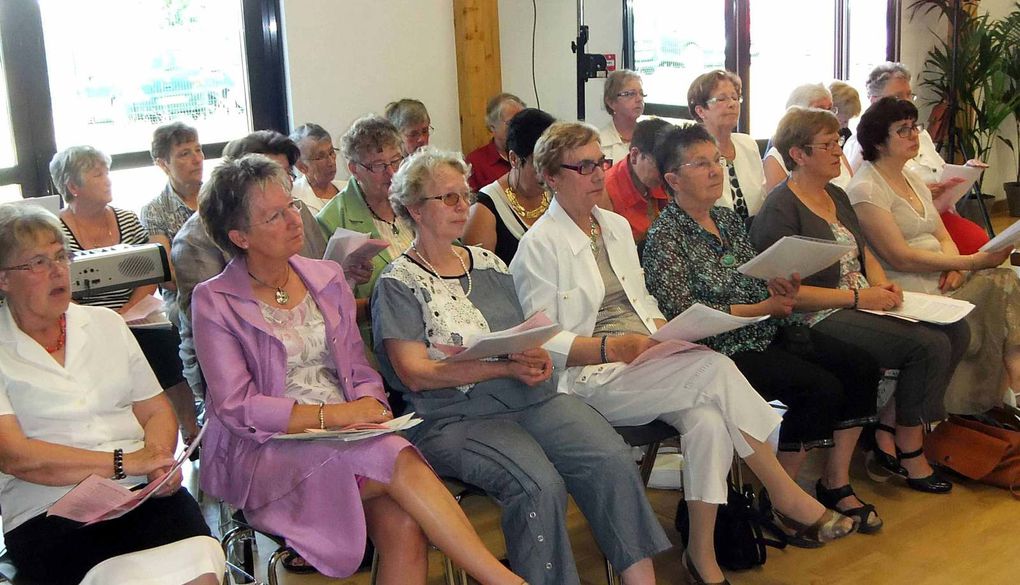 Messe de communauté du 22 juin 2014 à l'Atrium de Berg/Moselle