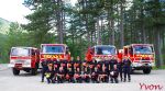 Stage "feu de fôret" dans la vallée du Jabron...