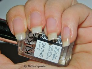 Mon avis sur : le Top Coat 3 en 1 de Kiko