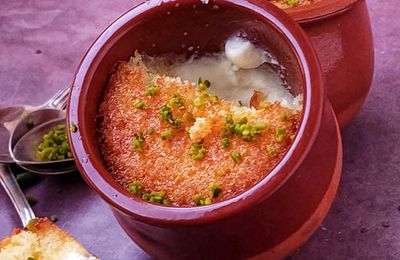Jar basboussa à la crème 