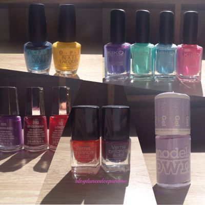 Ma collection de vernis !