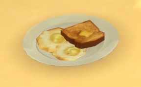 Toasts avec œufs