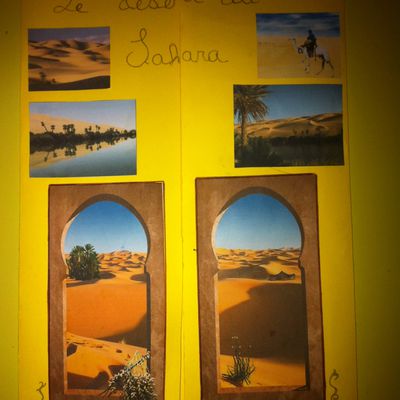 lapbook : le Sahara