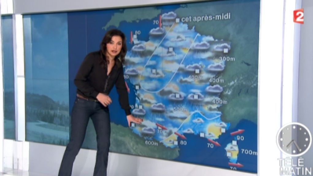 2013 02 06 - ANAIS BAYDEMIR - FRANCE 2 - LA METEO @07H25