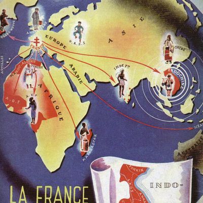 L’EMPIRE COLONIAL FRANÇAIS, HIER.   L’ASIE OU L’AFRIQUE ? ①