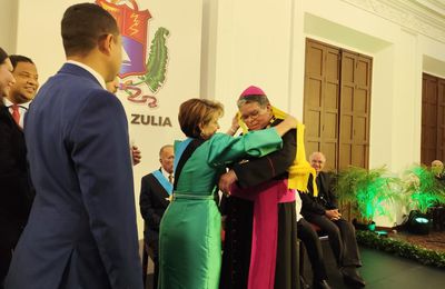 Consejo Legislativo del Estado Zulia rindió homenaje a monseñor José Luis Azuaje Ayala