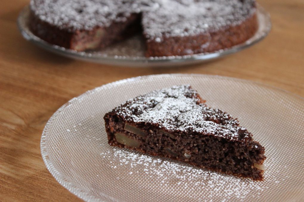 GATEAU DE SEMOULE AU CHOCOLAT