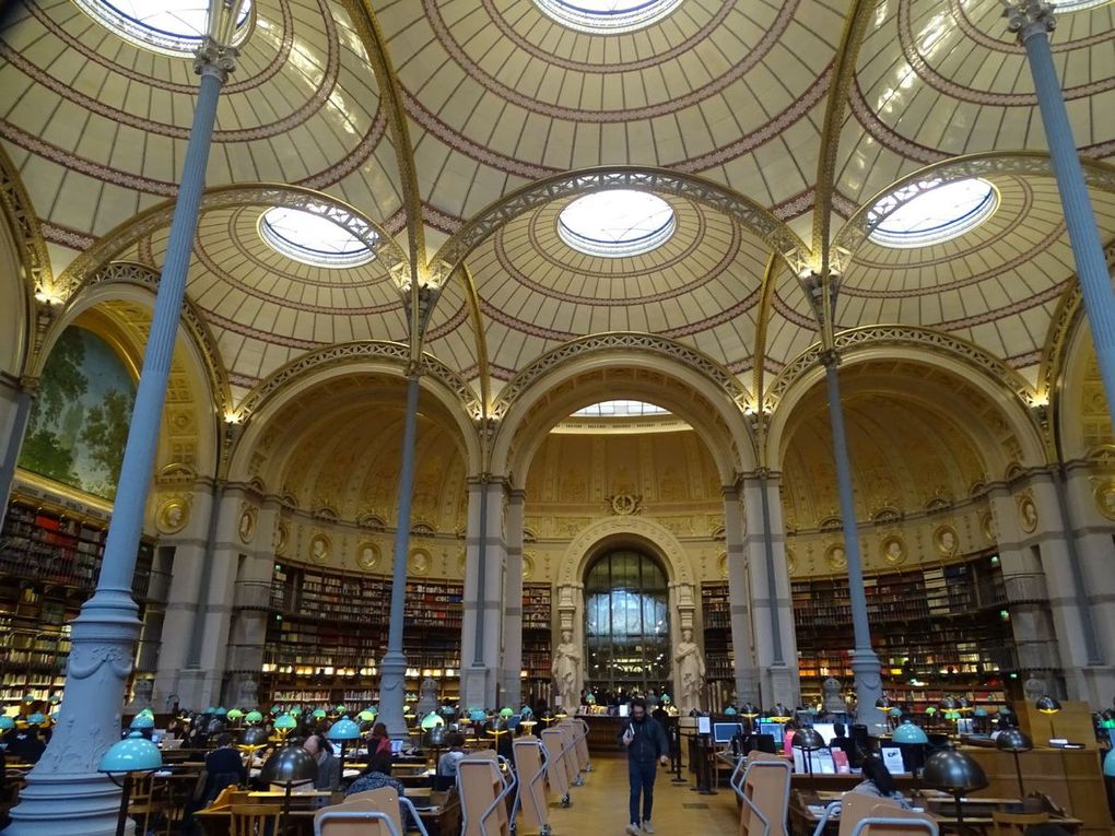 Galeries parisiennes et bibliothèque Richelieu