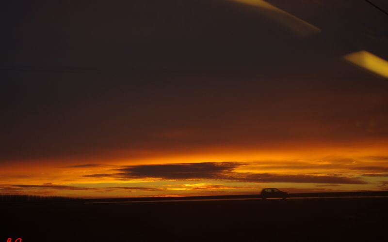 Sur la route