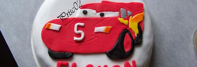 Gateau Flash McQueen
