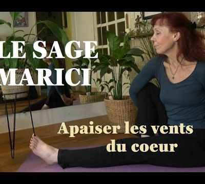 La posture du sage Marici, le rayon de lumière