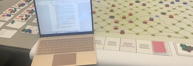 Pratique tactico-ludique : test d’un wargame logistique